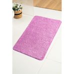 Moda Dekor Pırlanta Lila 70x120cm | Yıkanabilir,Kaydırmaz Taban,Makine Dokuması | Banyo Paspası , Halı