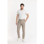 MODA Erkek Keten Jogger Pantolon – Bej | Slim Kesim, Elastik Bel