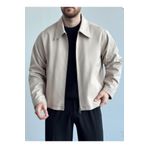 MODA Erkek Özel Premium Seri Düz Model Oversize Kalıp Ceket