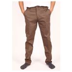 MODA Erkek Rahat Klasik Kesim Geniş Paça Normal Kalıp Comfort Fermuarlı Keten Pantolon Tek Renk