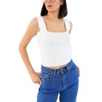 MODA FUTURO KADIN CROP ATLET (BEBE MAVİ)