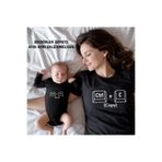 MODA Kopyala Yapıştır Baskılı Anne Bebek Aile Tişört Zıbın Kombin