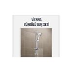 Moda Mix Vienna Sürgülü Duş Seti