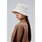 Moda Nokta Yazlık Kumaş Kova Şapka, Erkek Kadın Düz Balıkçı Bucket Şapka, Unisex - Standart - Sarı