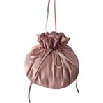 Moda Nur Gelin Kına Takı Kesesi,takı Çantası,koyu Pudra Renk Gelin Takı Kesesi - 4 Adet - Koyu Pudra Pembe