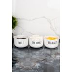 Moda Ozy 3'Lü 400 Ml Akrilik Kase Çerezlik/Kahvaltılık - 3' lü