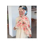 MODA Somon pembe soft pamuklu şal.mena serisi