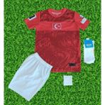 Moda Türkiye Milli Takım 2026 Isimsiz Çocuk Taraftar Forması 4'lü Set - 5 - 6 Yaş - Kırmızı