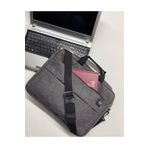 Moda West MWL008 15.6 inç Gri Evrak Bilgisayar Notebook Laptop Çantası