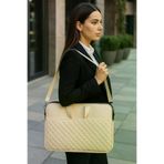 Moda West Premium Kapitone Desen 15" & 16"inç Laptop Notebook Tabletlere Uyumlu Evrak Dosya Bilgisayar Çantası