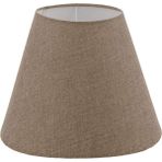 MODA35 Bej Lambader Başlığı Çap 35 cm Konik Kumaş LB813