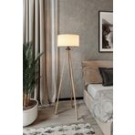 MODA35 Lambader Kumaş Bej Kahve Ayak Tripod LY519