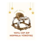 modabebekler Koltuklu Yaylı zıp zıp hoppala Robot Oyuncaklı Yürüteç Yürüme Yardımcısı