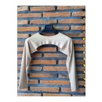 ModaCanel Bolero Krem Renk Tesettür Içe Giyilen Uzun Kol Bolero Içlik