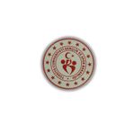 ModaCanel Gençlik ve Spor Bakanlığı 3D Arması Kabartmalı Göğüs Kol Patch Cırtlı Bantlı 7x7 Cm