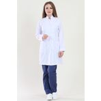 ModaCanel Moda Canel Kadın Beyaz Hakim Yaka Doktor Öğretmen Önlük