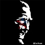 ModaCar 22 cm Beyaz Atatürk Siluet Sticker