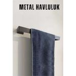 Modacar 4 Adet Havlu Tutucu Metal 720747 Toptan Paket