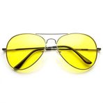 Modacar 422550 Metal Çerçeve Gece Sürüş ve Sis Gözlüğü