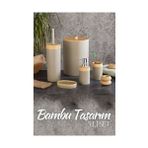 Modacar 5 Li Banyo Seti Bambu Design Latte