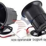 Modacar 6 Değişik Sesli Alarm Sireni