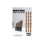 Modacar Beton Matkap Ucu Seti- Çelik Beton Metal Ahşap Matkap 13 Lü Set