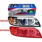 Modacar Carub Br1190401 Far / Stop Filmi Kırmızı 30 Cm X 1 Metre 1190401