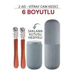 Modacar Elmas Cam Kesici - Kalem Tipi Cam Kesici Cam Kesme Elması 2 Li Kutulu Vitrin