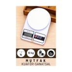 Modacar Hassas Mutfak Terazisi Kuaför Terazisi 10 Kg