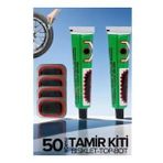 Modacar Lastik Yaması 50 Li Set Bisiklet Top Bot
