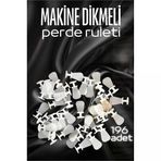 Modacar Makine Dikmeli Perde Düğmesi Perde Ruleti Perde Düğmesi 196 Adet