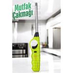 Modacar Mutfak Çakmağı Barbekü Mangal Mum Çakmağı Gri