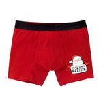 modacix Erkek İçin Yılbaşı Hediyesi Baksır - Özel Tasarım Kutulu Yılbaşı Baksır - Erkek İç Giyim Hediyesi, Yeni Yıla Girmeye Hazırım- Erkek eşe, sevgiliye arkadaşa yılbaşı hediyesi (Siyah, XXL)
