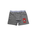 modacix KALPLİ AŞK ÖPÜCÜĞÜ KARİKATÜR BASKILI ROMANTİK BOXER Gri XL modacixNM638
