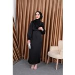 modadeywearst Saten Dagaje Tesettür Abiye