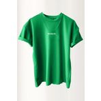 MODAGEN Unisex Yeşil Brooklyn Baskılı T-shirt
