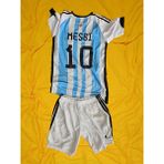 Modajur Mavi Beyaz Messi 10 Arjantin Tişört Şort Çocuk Takım - Kaliteli Messi Çocuk Alt Üst Forma - 3 - 4 Yaş - Mavi - Beyaz