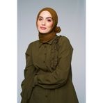 Modakaşmir Bambu Şal Serisi Koyu Bronz