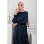 Modakaşmir Devore Saten Serisi Şal Pembe