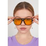 ModaLand Sergio Black Orange Frame Güneş Gözlüğü
