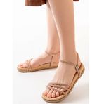 Modaleesta 1001-1100 Nut Taşlı Kadın Sandalet