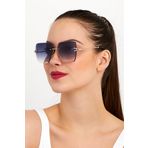 Modalucci ML 17 Bizote Kristal Füme Kadın Güneş Gözlüğü