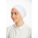 Modamelita tesettür bone Tesettür Lastikli Kaymaz Dikişsiz Geçmeli Deniz Bonesi Pratik Bone
