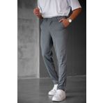 MODAMESTO Erkek Füme Slim Fit Kumaş Pantolon