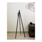 modamvip Lambader Ayağı Ahşap Ayak Üçlü Tripod Ayak Tesisatlı Abajur Ayağı Kahverengi L352