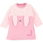Modanino Kız Bebek Peluş Elbise 6-12AY 12474 - 6 Ay - Pembe