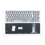 Modanom Asus ile uyumlu N552VW-FW149T Klavye Silver Işıklı