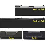 Modanom Dell 0WMRC77I Notebook Batarya Laptop Pil - Ver.2 - 6 Cell - Tip-A