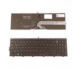 MODANOM Dell Inspiron 5755 17-5755 ile Uyumlu Notebook Klavye Işıklı Türkçe Siyah