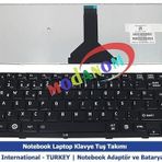 Modanom Toshiba ile uyumlu Tecra R840-Landis-00T027 Klavye Türkçe Siyah